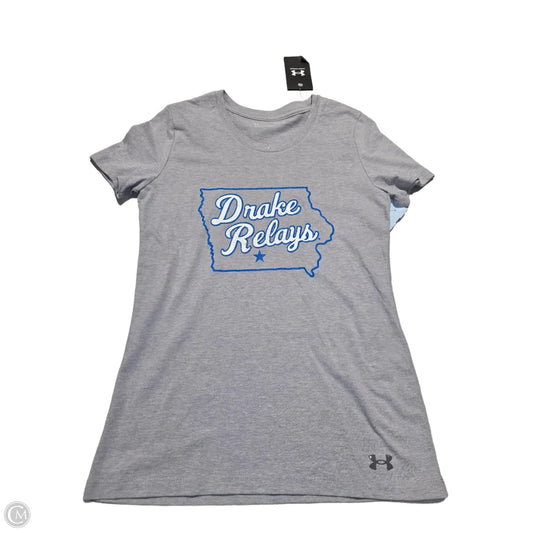 Top Short Sleeve Basic By Under Armour In Grey, Size: S