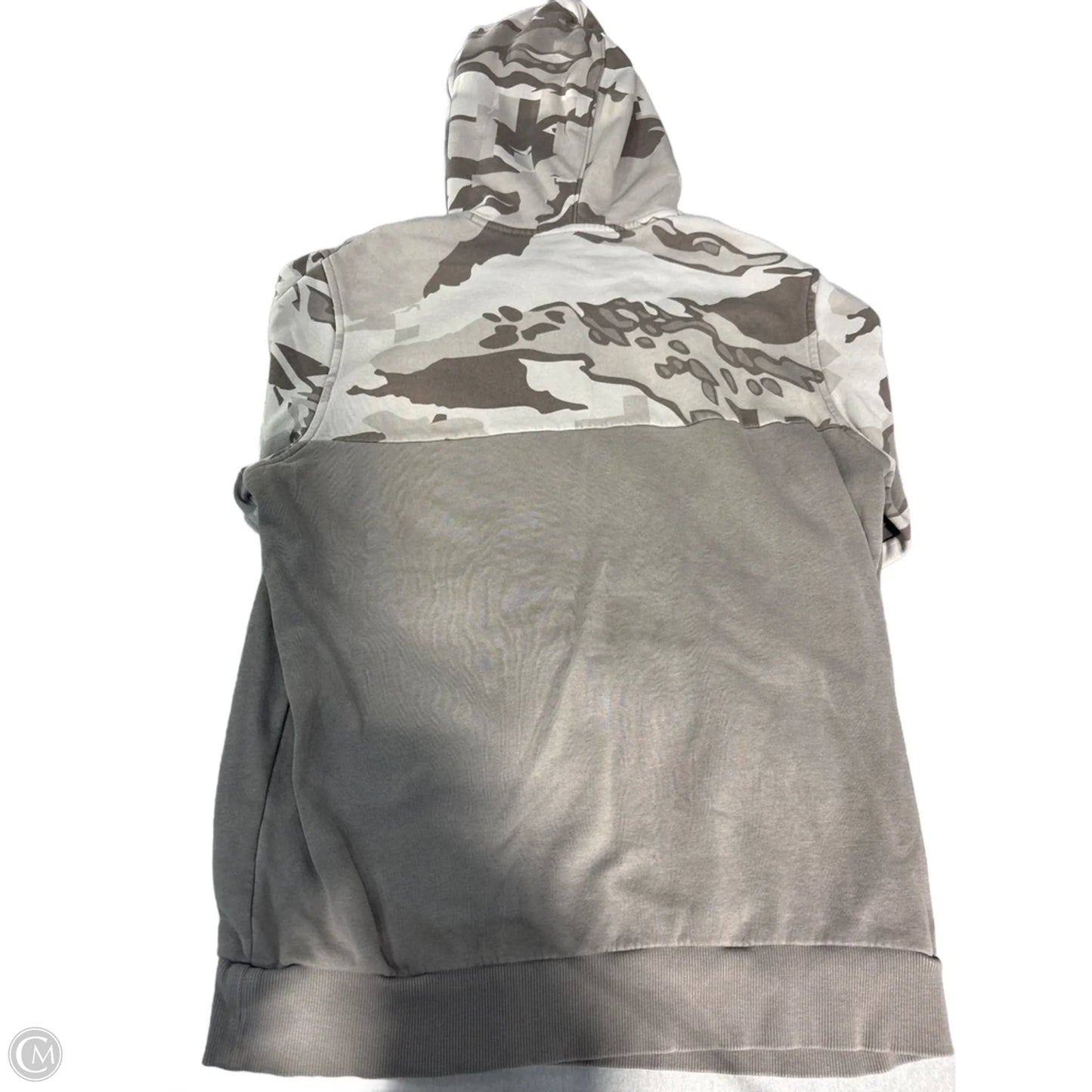 Sweatshirt Hoodie By Under Armour In Camouflage Print, Size: M
