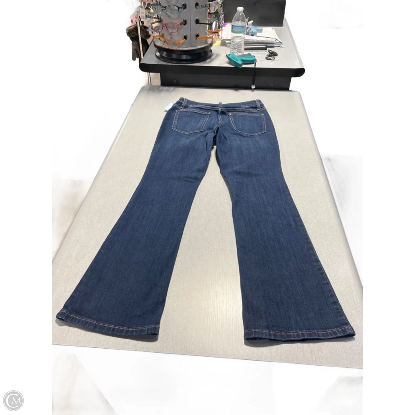 Jeans Boot Cut By Simply Vera In Blue Denim, Size: 8