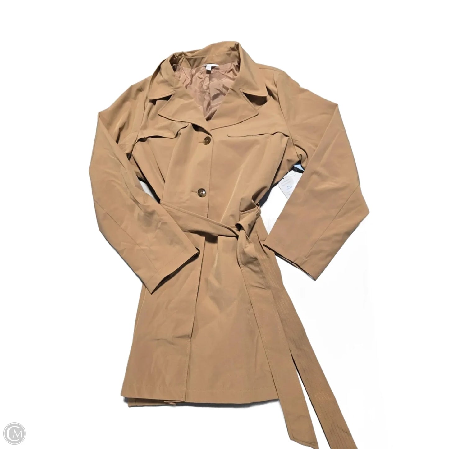 Coat Other By Time And Tru In Beige, Size: Xl