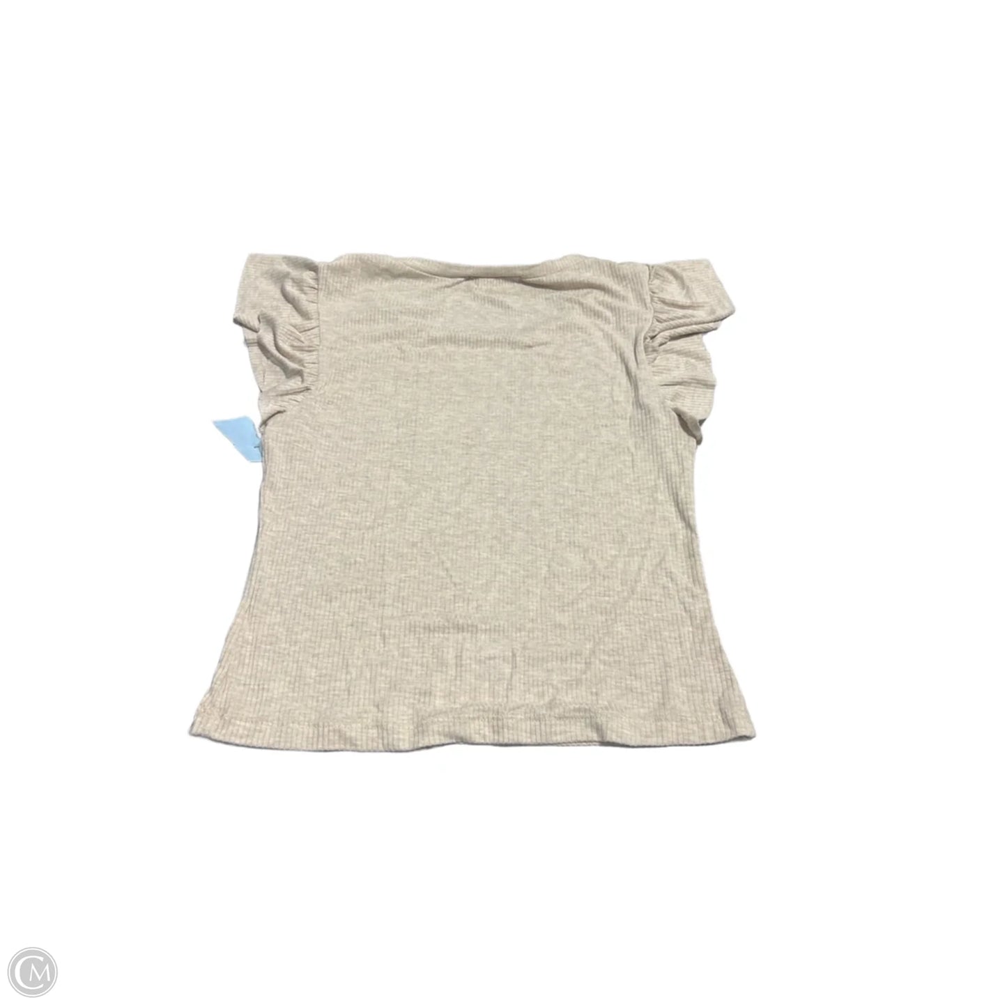 Top Sleeveless By Antistar In Beige, Size: Xs