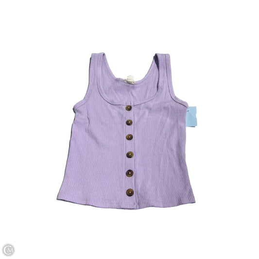 Tank Top By Garage In Purple, Size: S