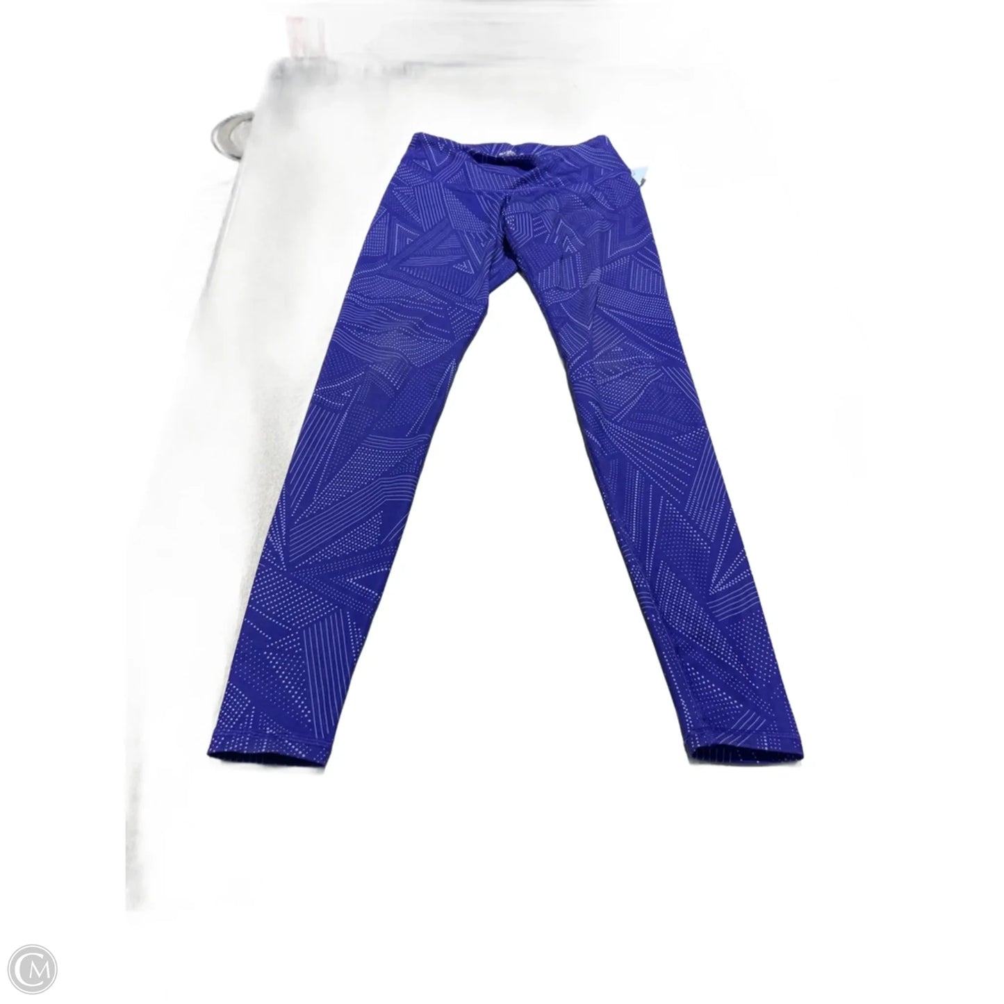 Athletic Leggings By Old Navy In Purple & White, Size: Xs