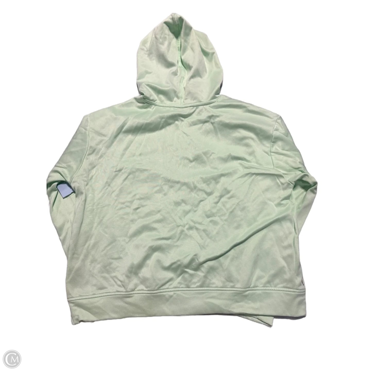 Sweatshirt Hoodie By Puma In Green, Size: L