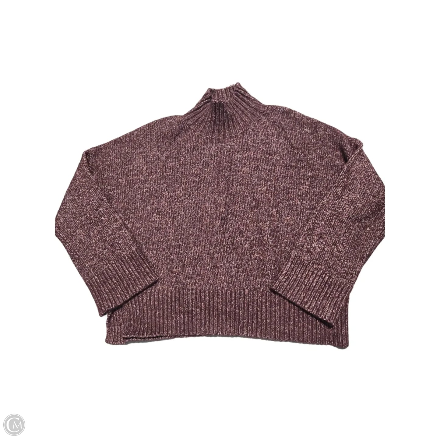 Sweater By Cme In Maroon, Size: M