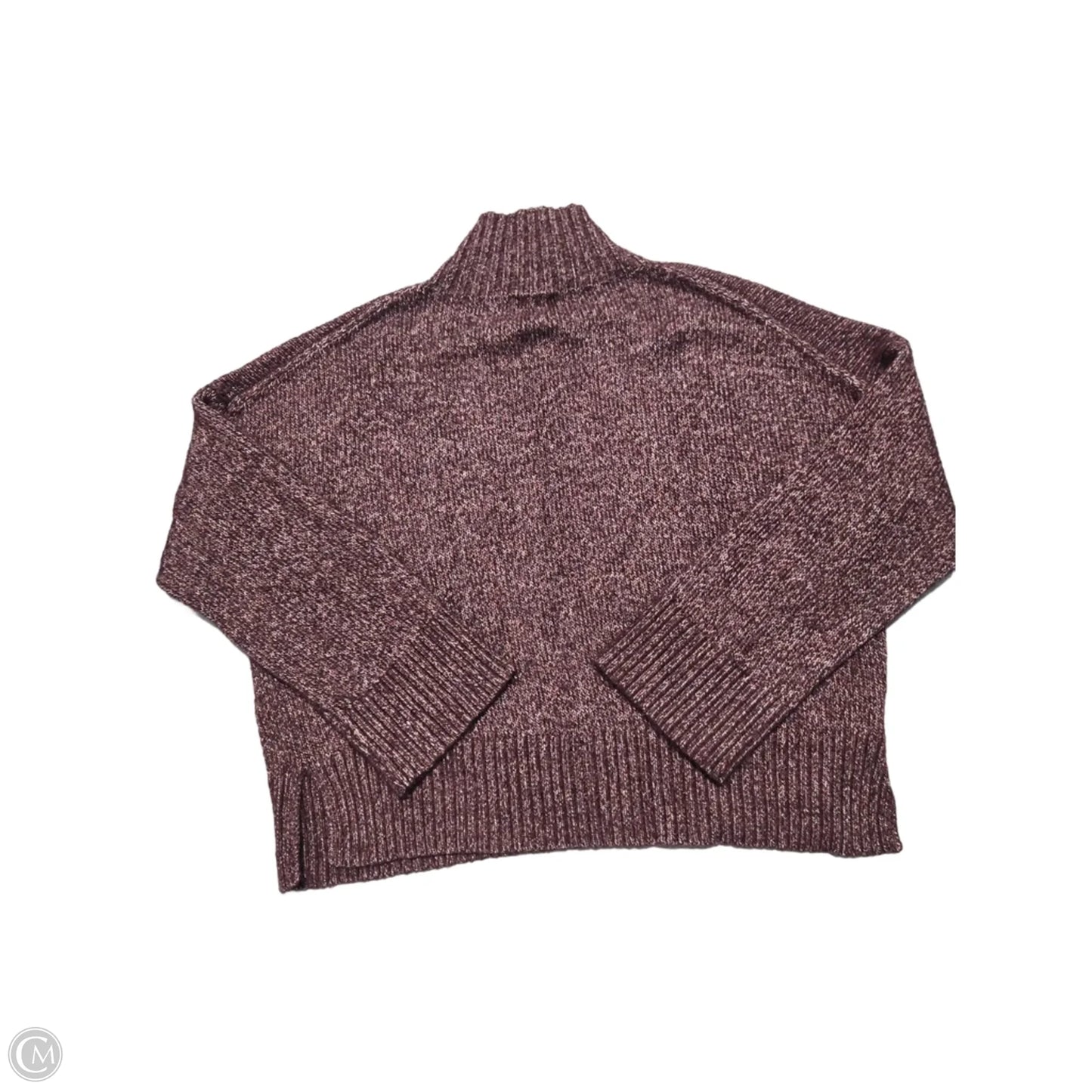 Sweater By Cme In Maroon, Size: M