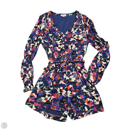 Dress Casual Midi By Evereve In Floral Print, Size: L
