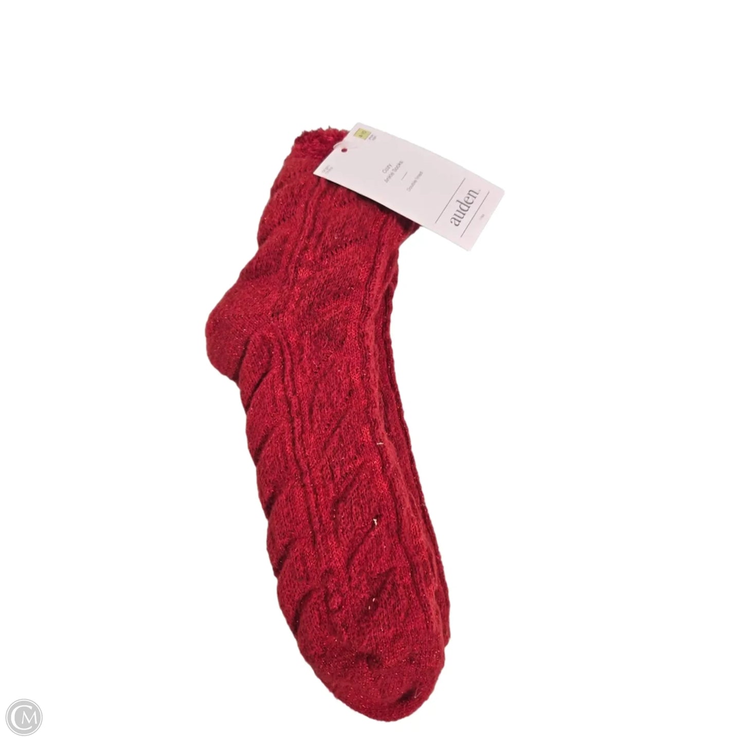 Socks By Auden In Red, Size: 0