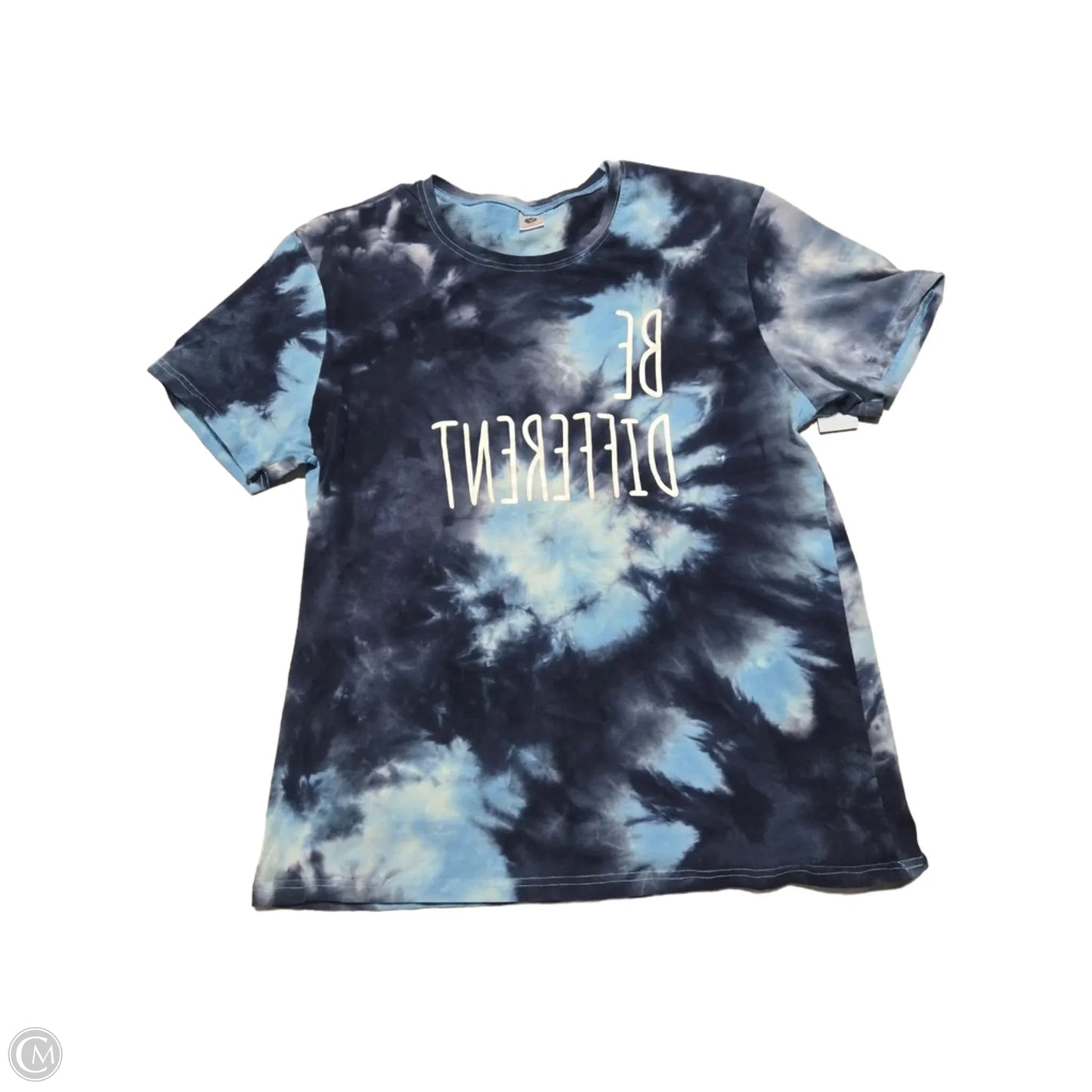 Top Short Sleeve By Yogalicious In Blue, Size: Xxl