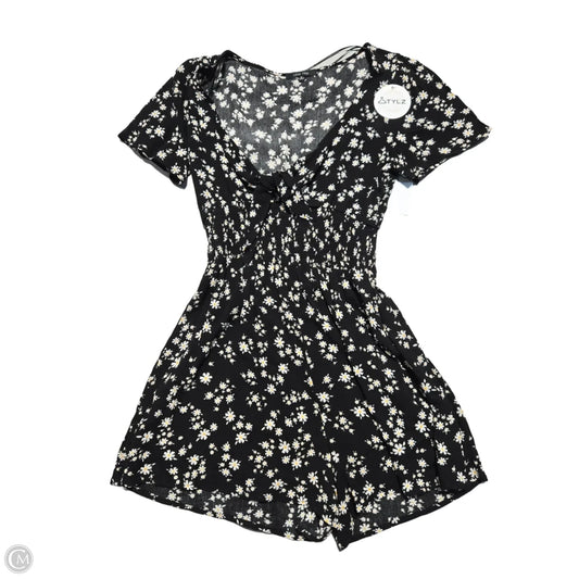 Dress Casual Short By Love Tree In Floral Print, Size: M