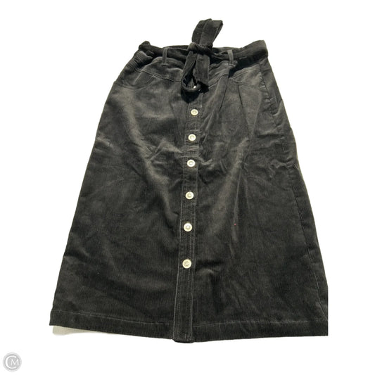 Skirt Midi By Love Tree In Black, Size: L