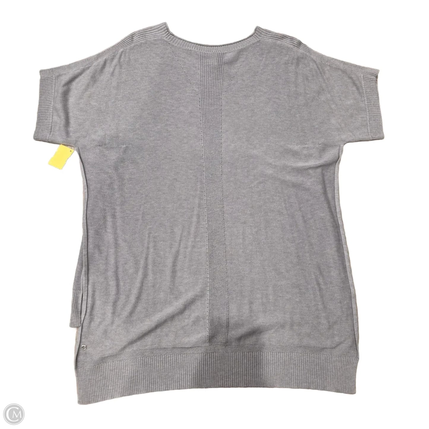 Tunic Short Sleeve By Lululemon In Grey, Size: osfm