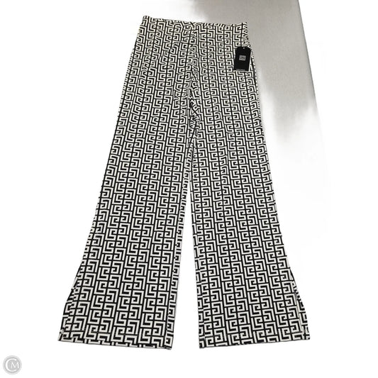 Pants Cropped By Clara Sun Woo In Black & White, Size: Xs