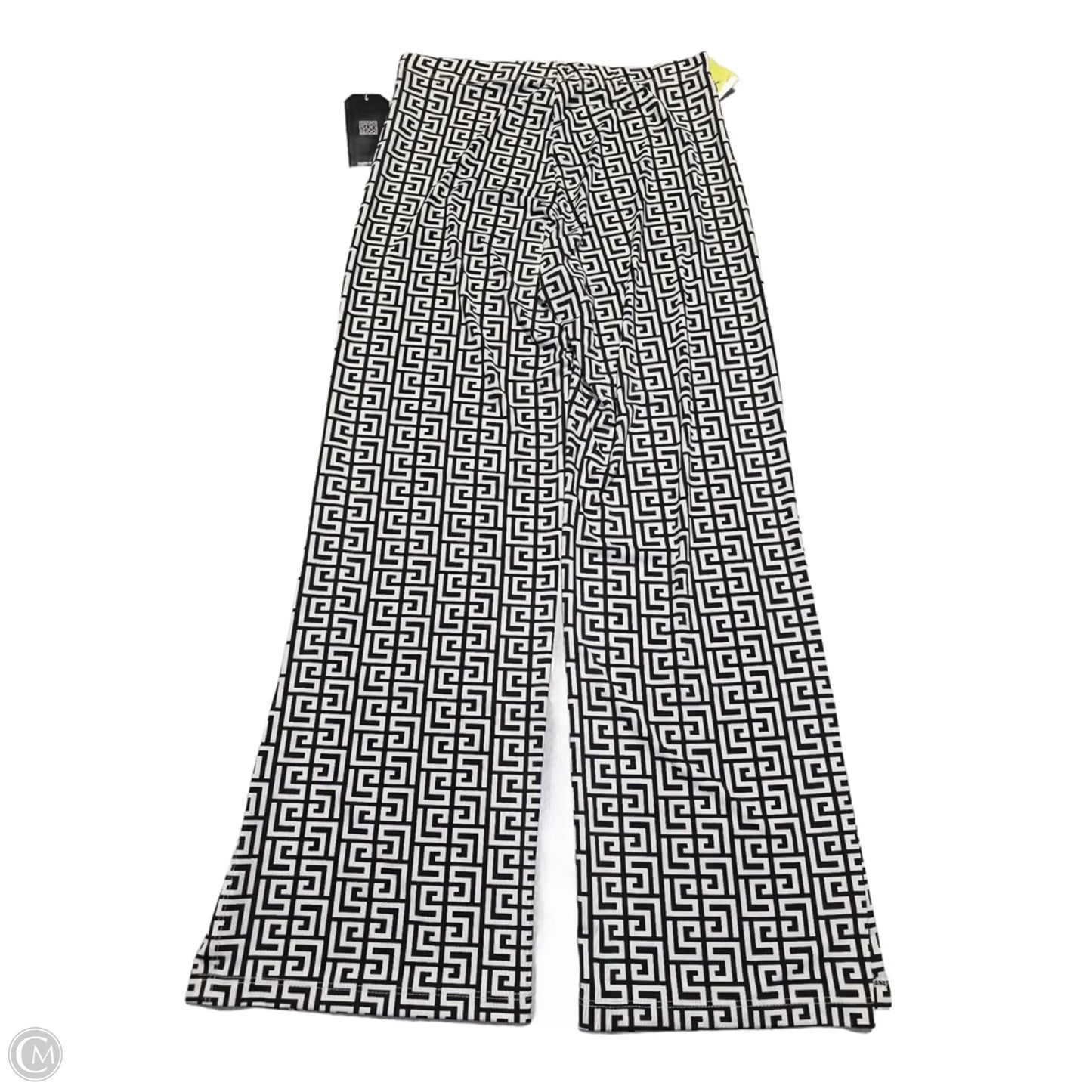 Pants Cropped By Clara Sun Woo In Black & White, Size: Xs