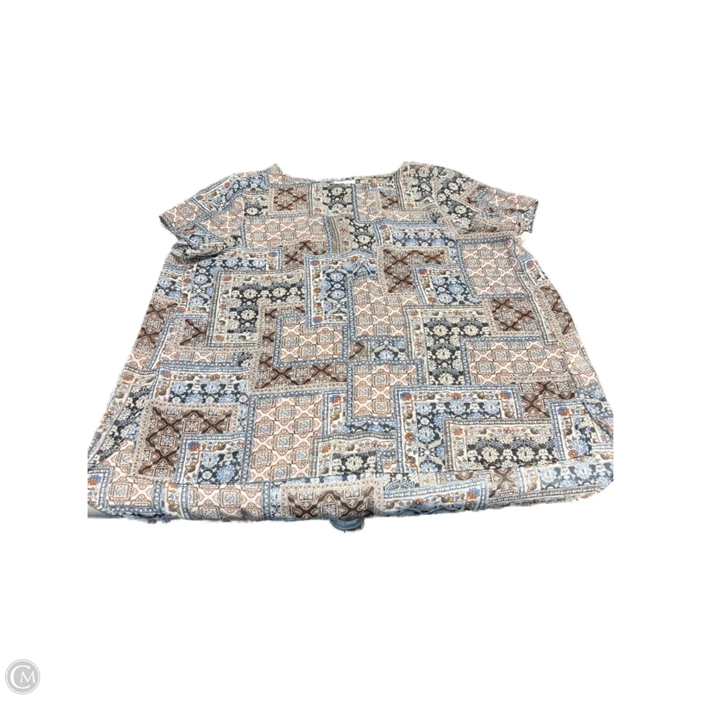 Top Short Sleeve By J. Jill In Multi-colored, Size: L