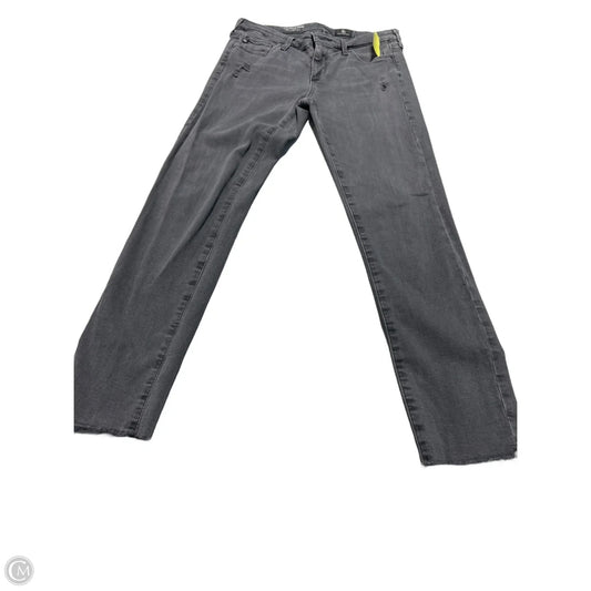 Jeans Skinny By Adriano Goldschmied In Black, Size: 4