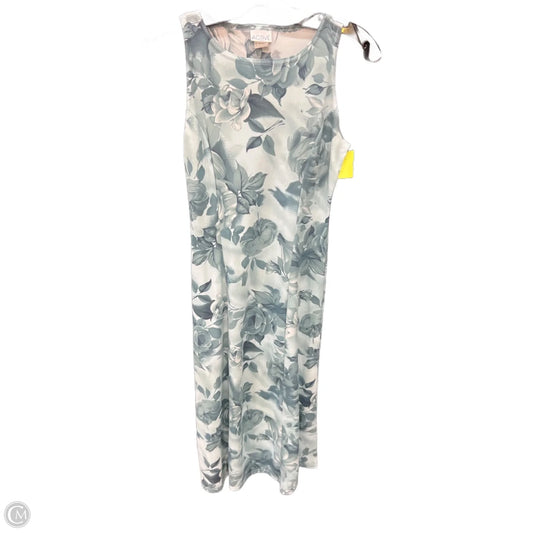 Dress Casual Maxi By Cme In Floral Print, Size: L