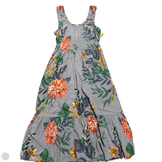 Dress Casual Maxi By Patrons Of Peace In Floral Print, Size: L