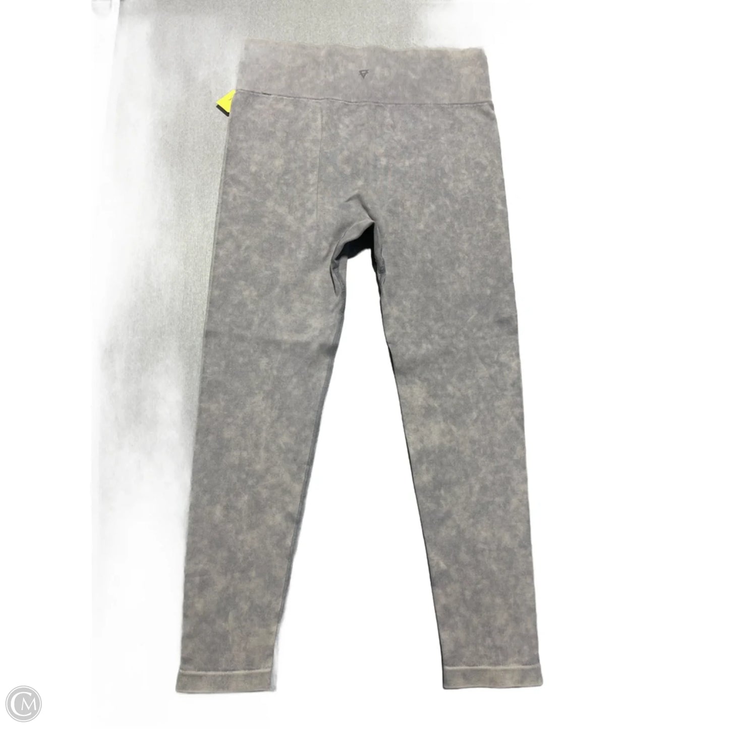Athletic Leggings By Cme In Grey, Size: L