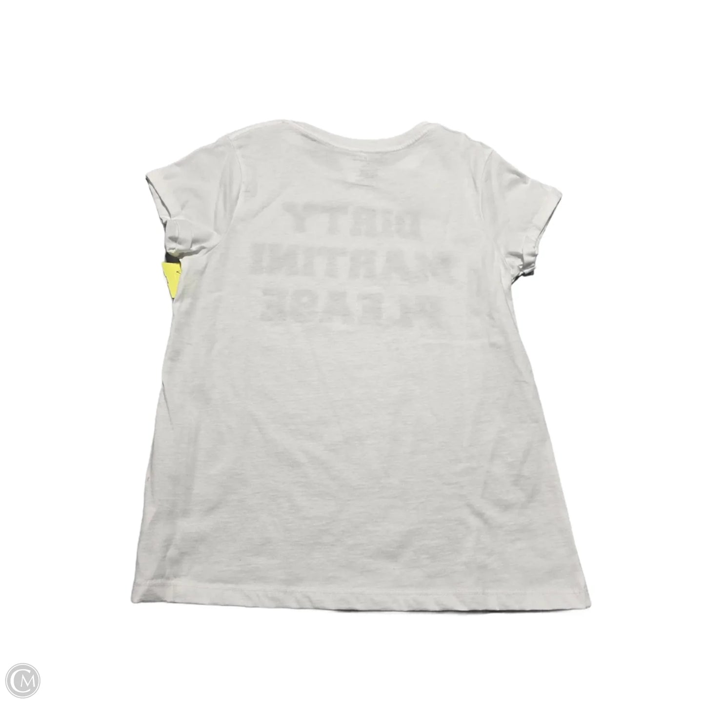 Top Short Sleeve Basic By Cmc In White, Size: M