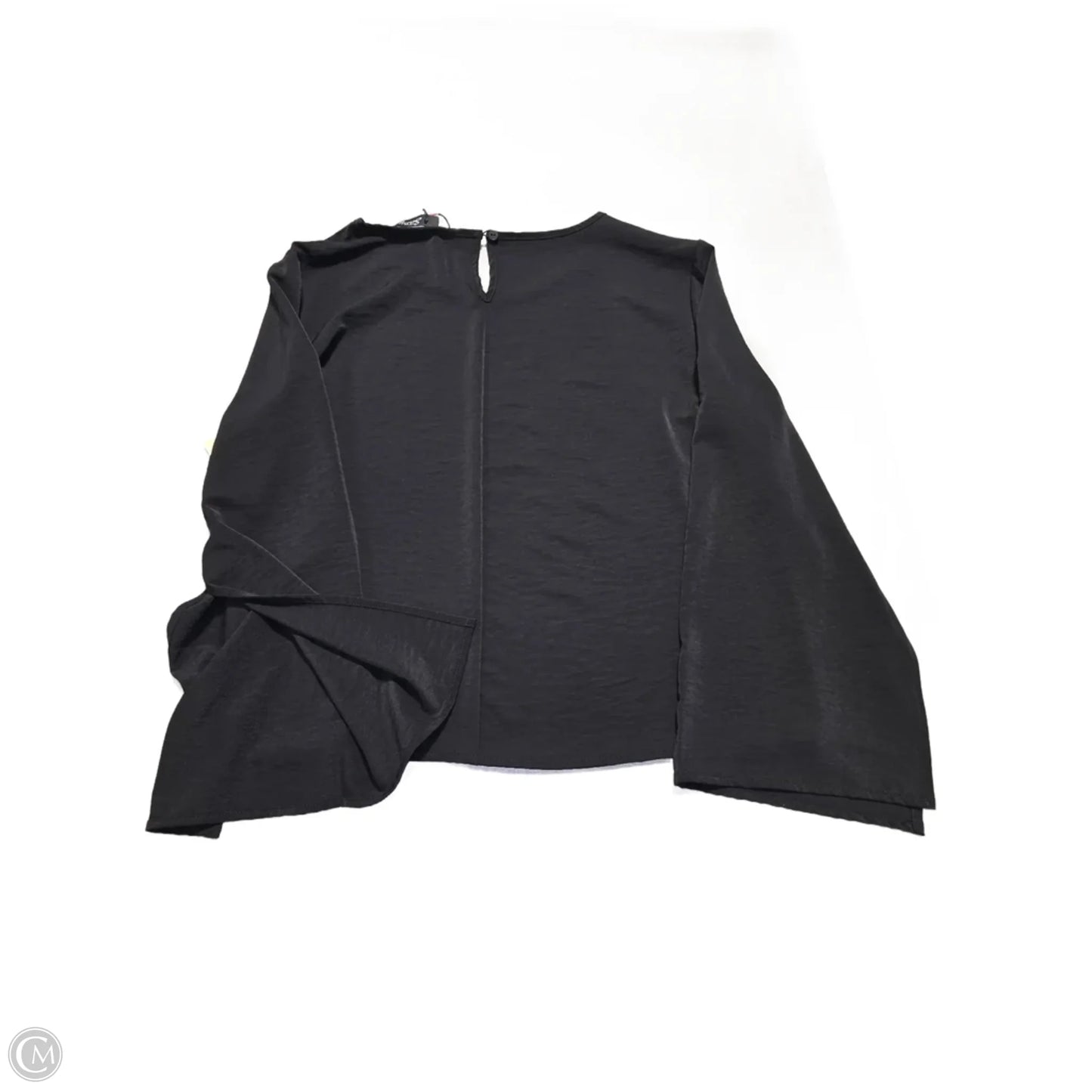 Top Long Sleeve By Cmc In Black, Size: L