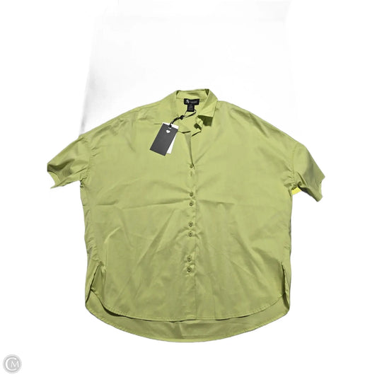 Top Short Sleeve By Cmc In Green, Size: S