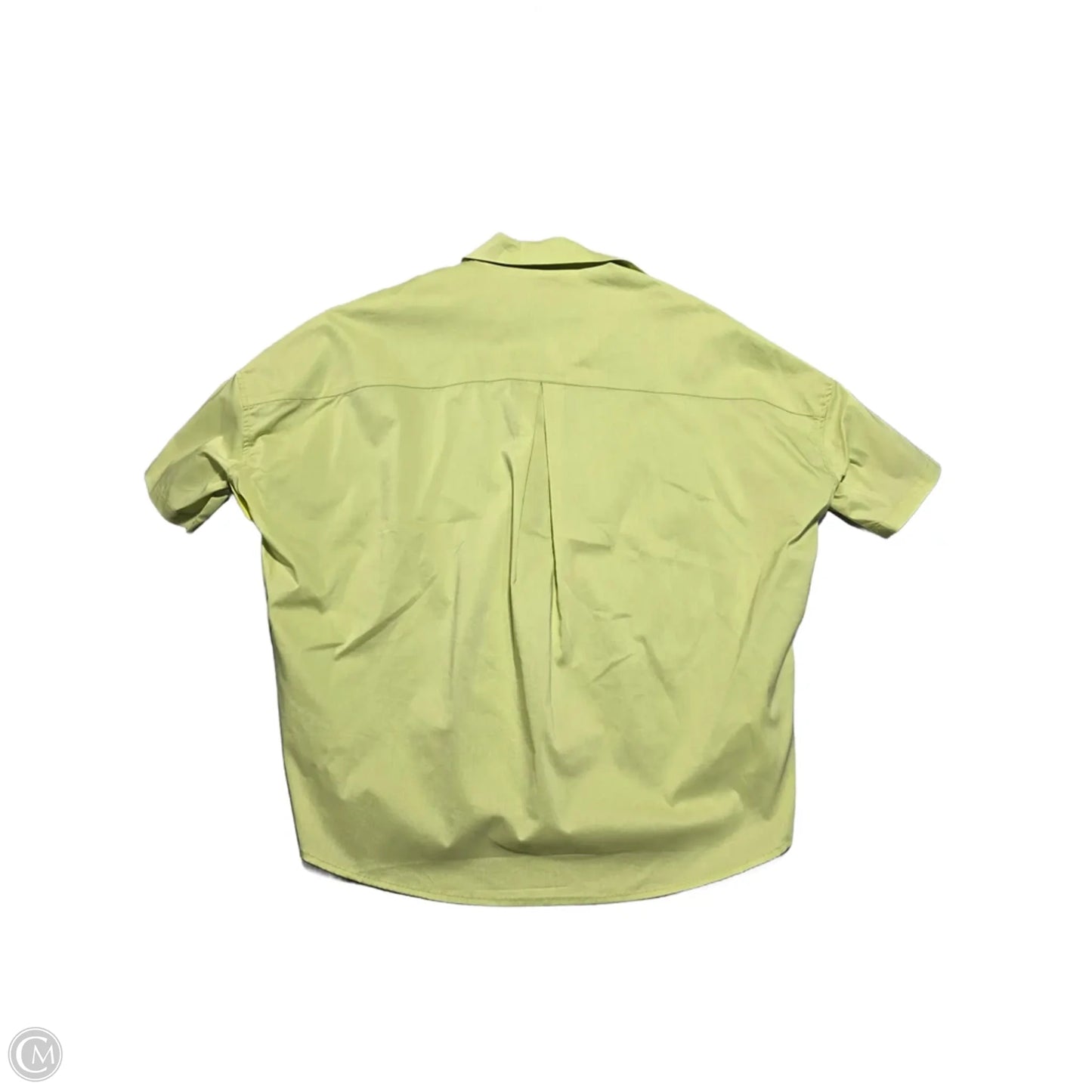 Top Short Sleeve By Cmc In Green, Size: S