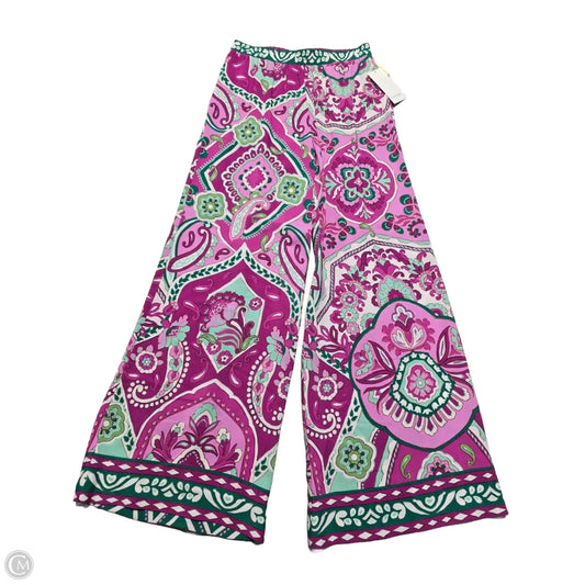 Pants Linen By Karen Kane In Purple, Size: Xs