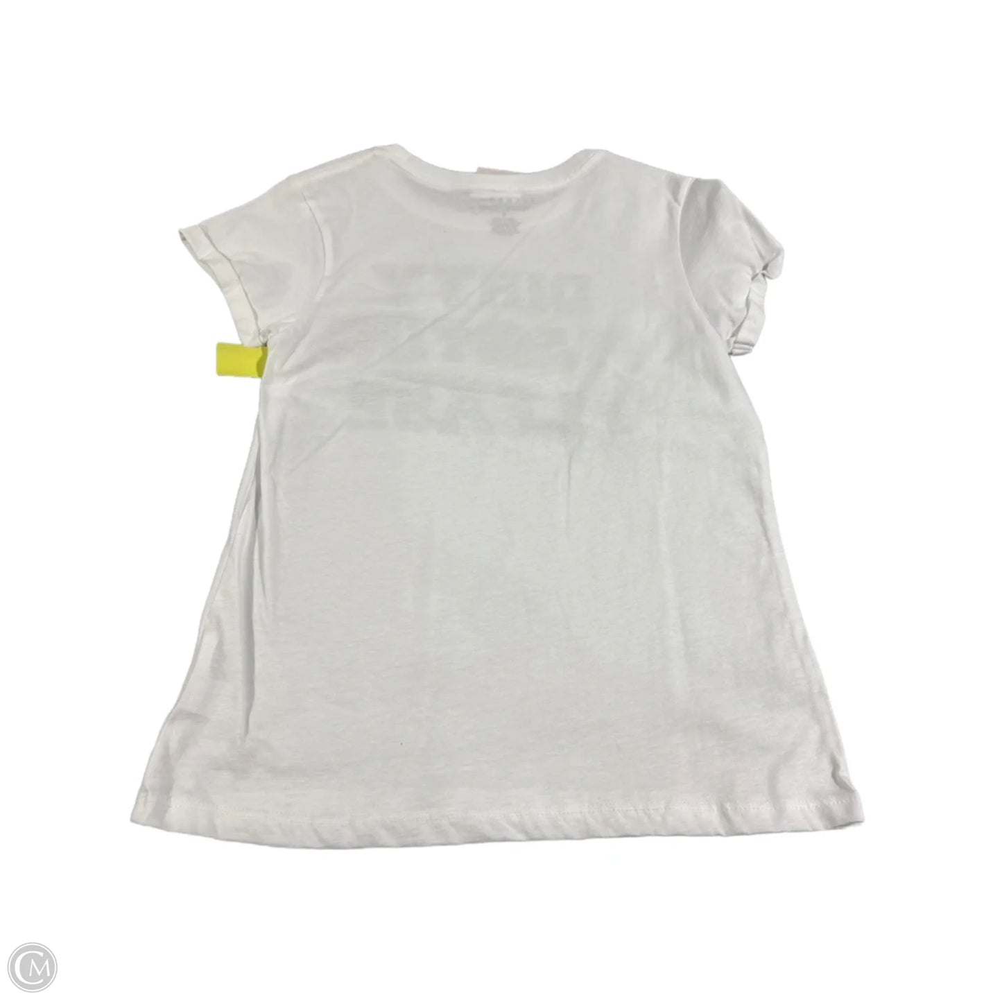Top Short Sleeve Basic By Cmc In White, Size: S
