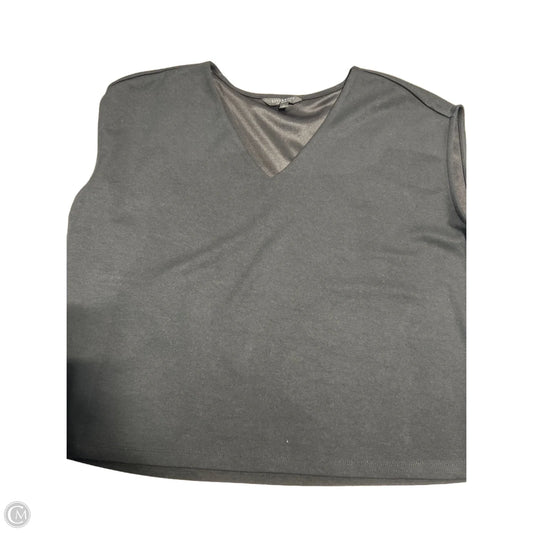 Top Sleeveless By Liverpool In Black, Size: L