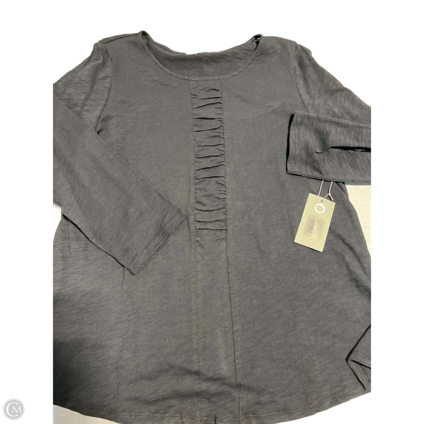 Top Long Sleeve By Habitat In Black, Size: L