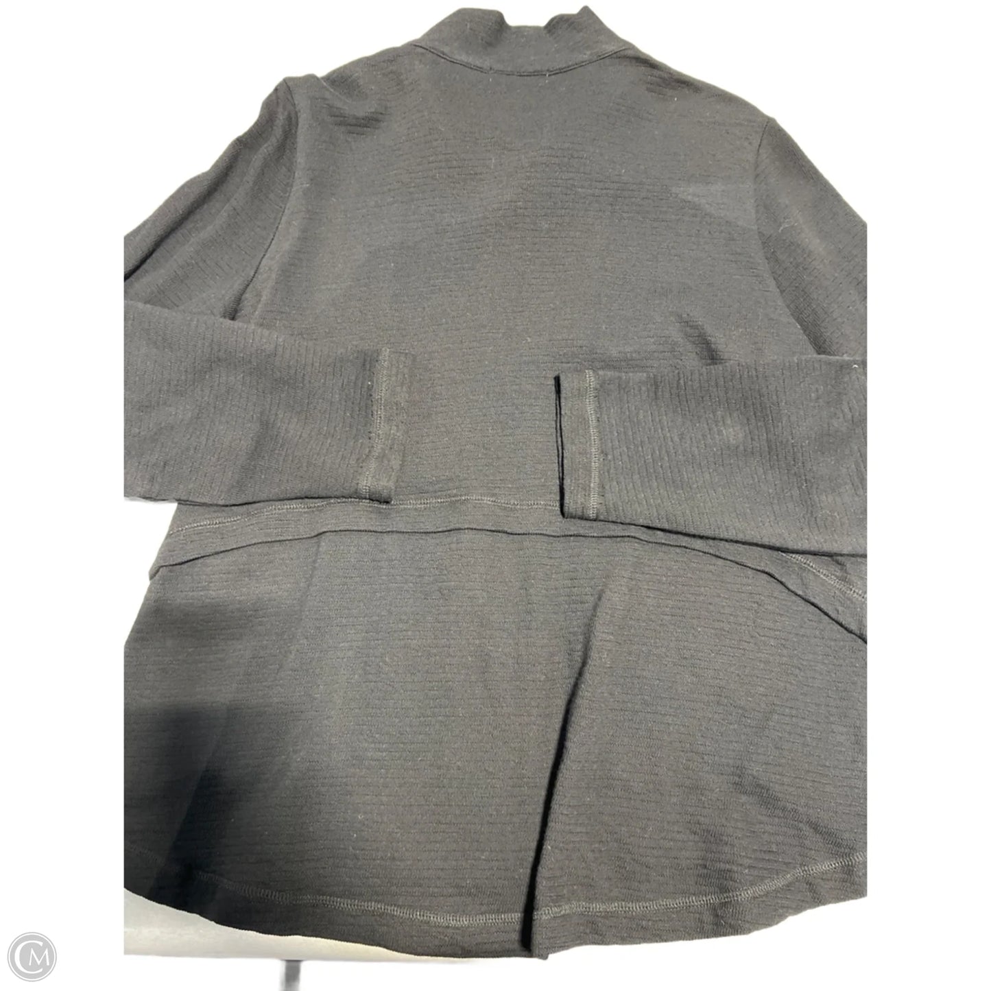 Top Long Sleeve By Habitat In Black, Size: M