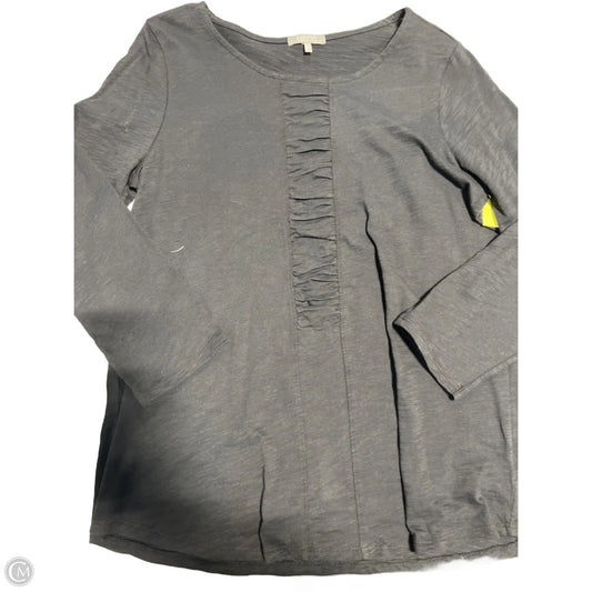 Top Long Sleeve By Habitat In Black, Size: M