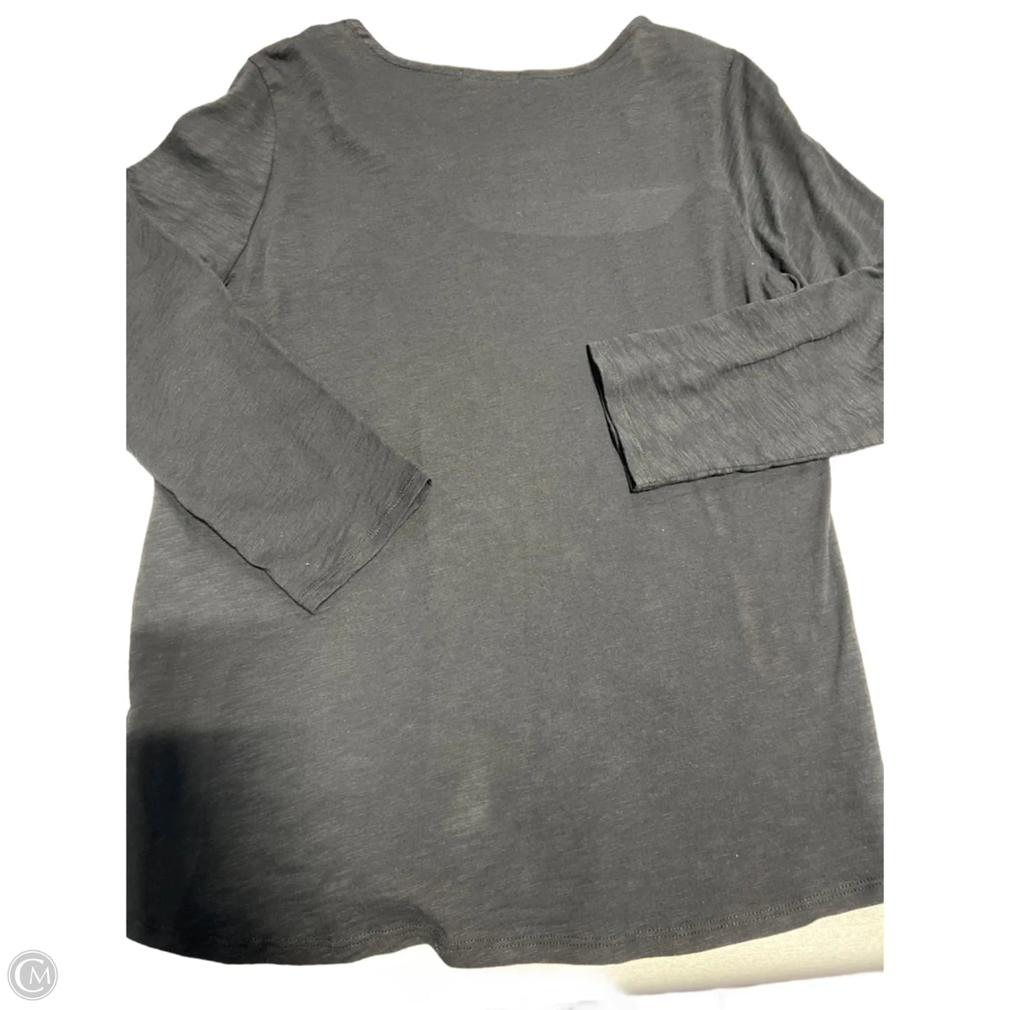 Top Long Sleeve By Habitat In Black, Size: M