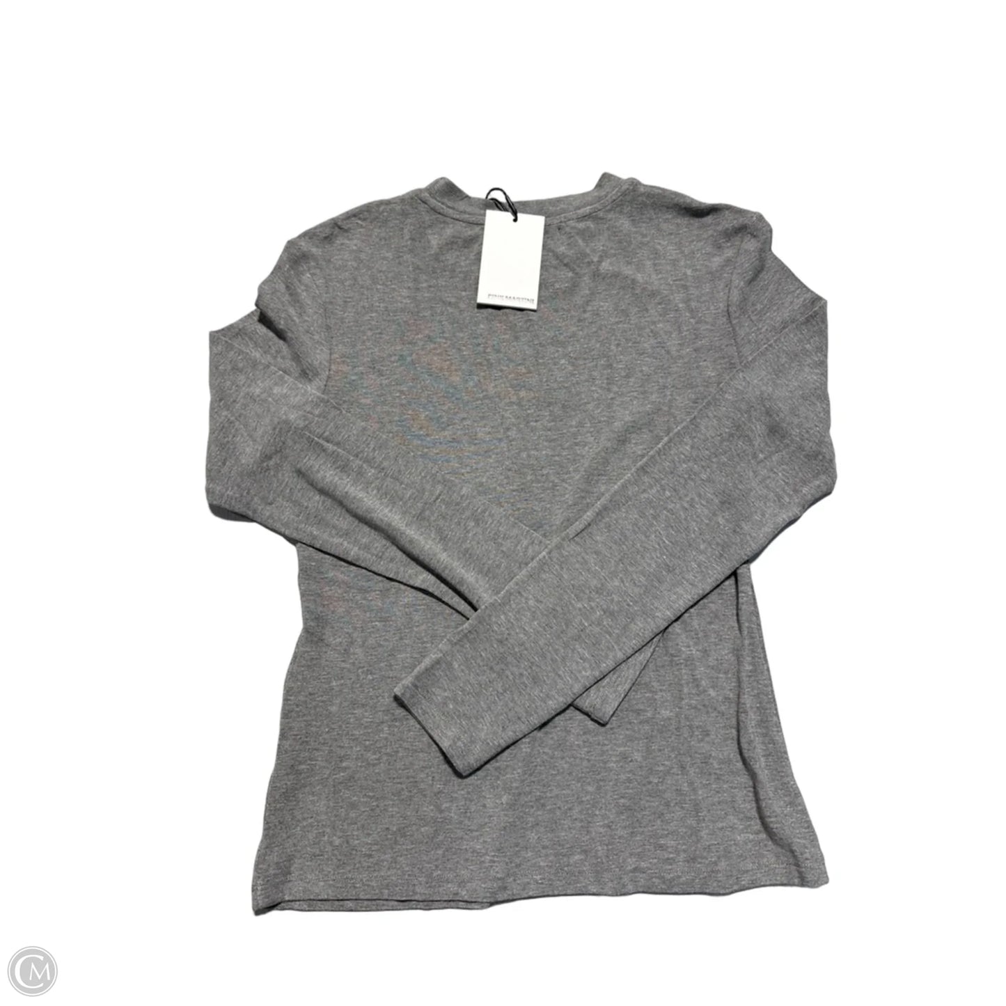 Top Long Sleeve By Cmc In Grey, Size: Xs