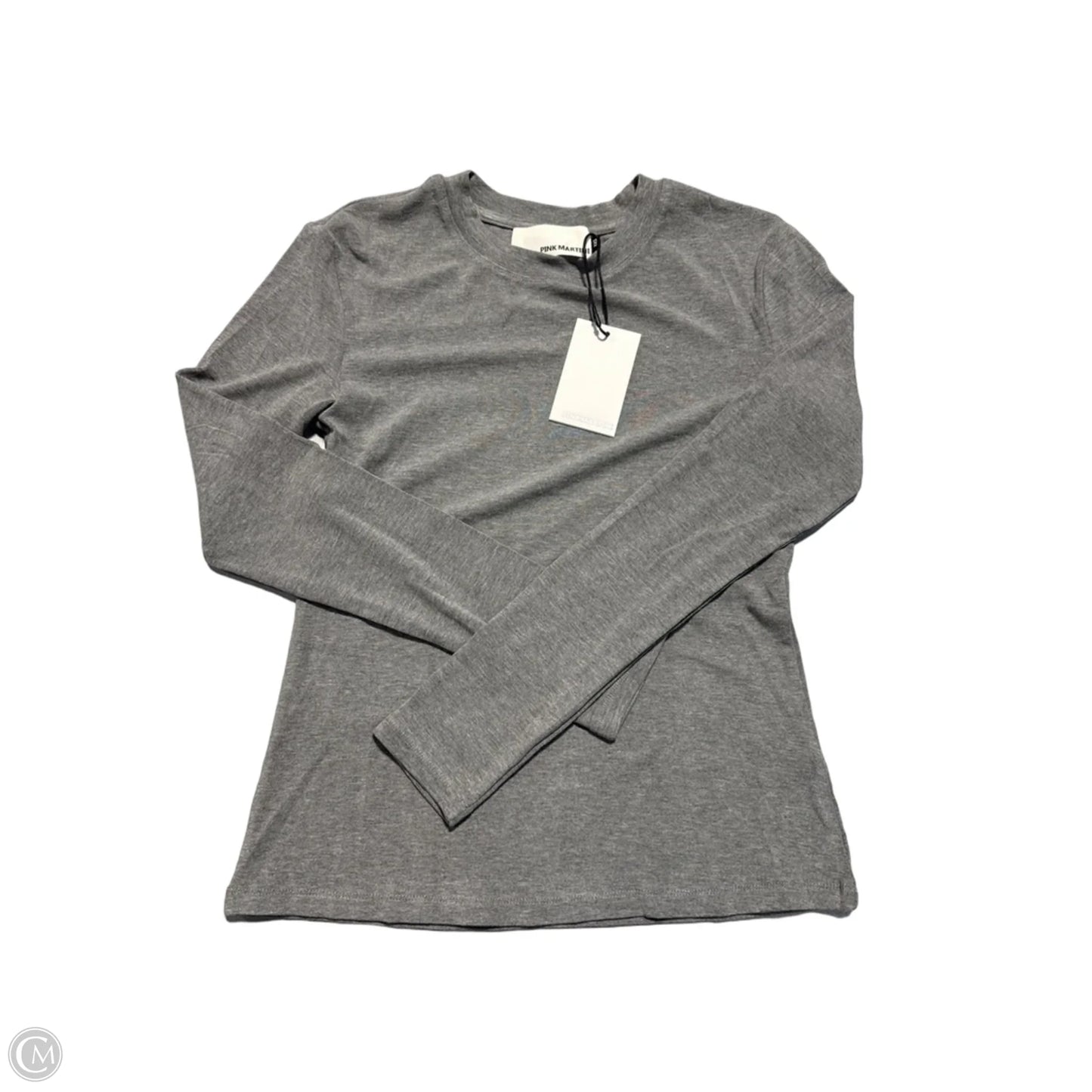 Top Long Sleeve By Cmc In Grey, Size: Xxs