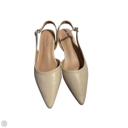 Shoes Flats By Cme In Beige, Size: 11.5