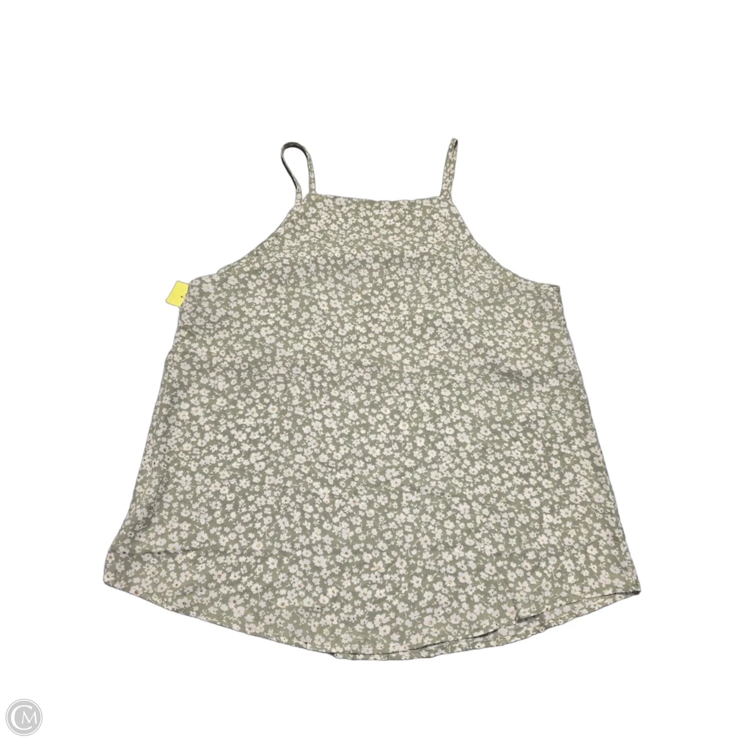 Tank Top By Mine In Floral Print, Size: M