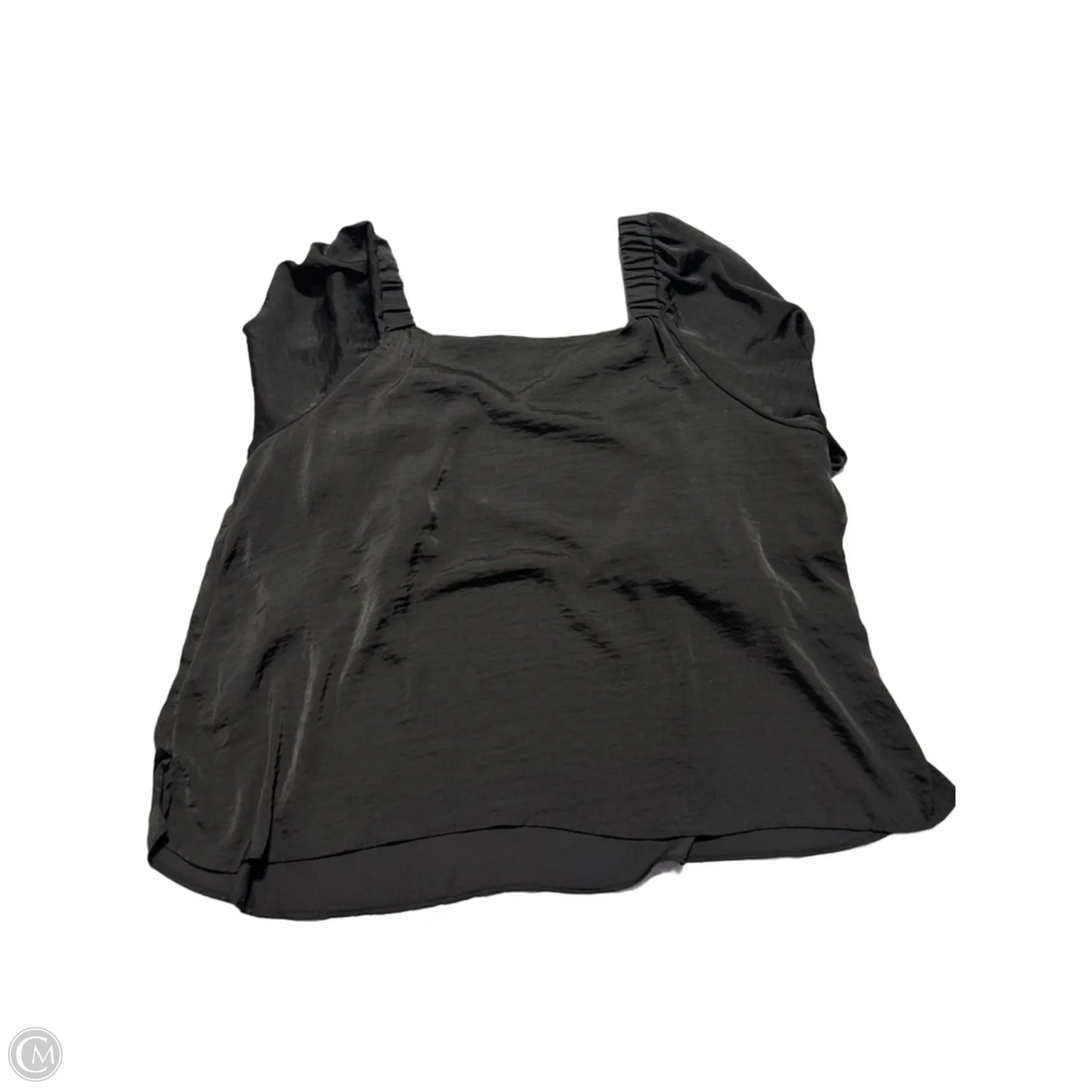 Top 3/4 Sleeve By Vince Camuto In Black, Size: 3x