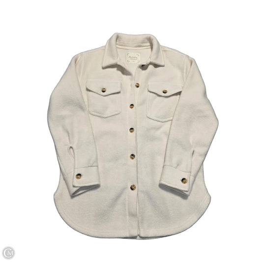 Jacket Fleece By Altard State In Cream, Size: Xs
