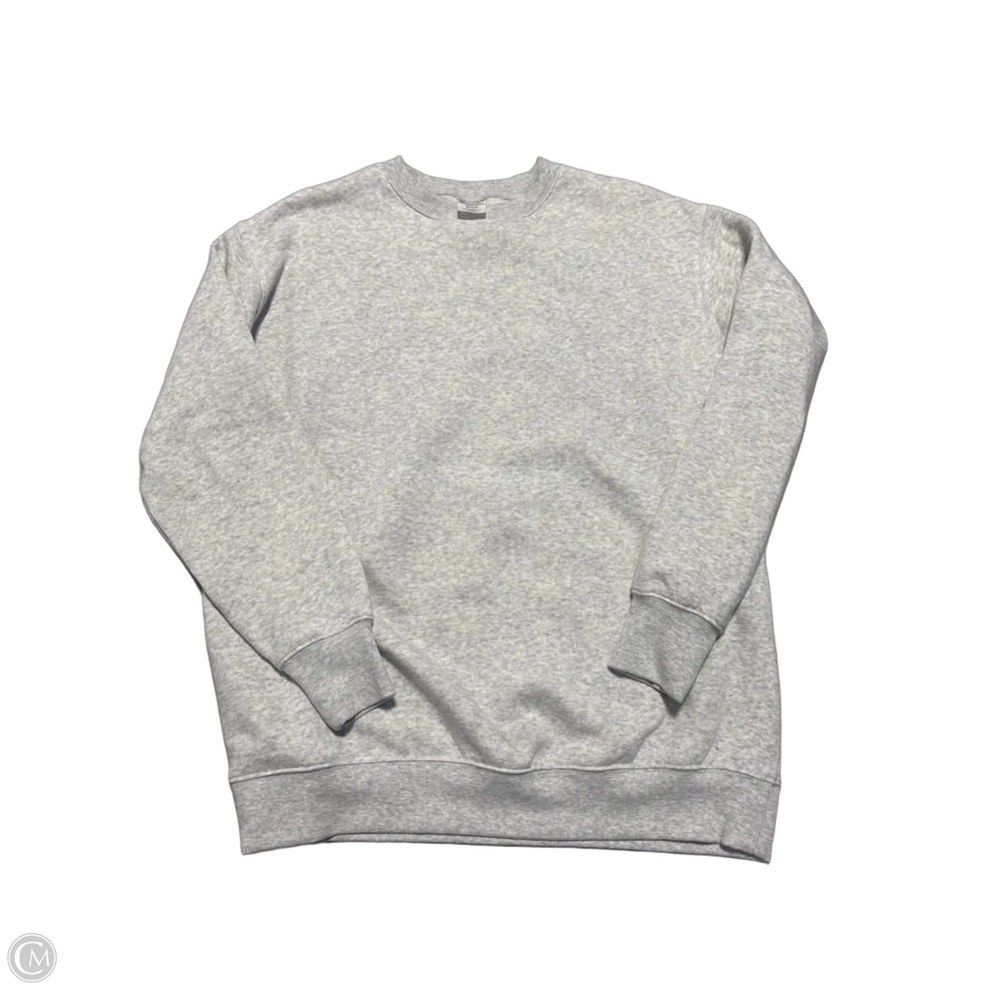 Sweatshirt Crewneck By No Boundaries In Grey, Size: S