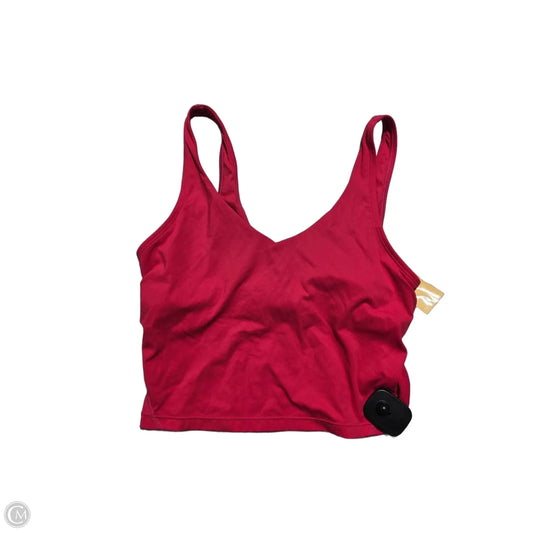 Athletic Tank Top By Cmc In Pink, Size: M