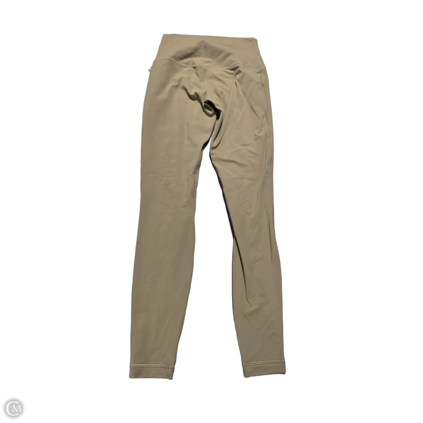 Athletic Leggings By Lululemon In Tan, Size: 6