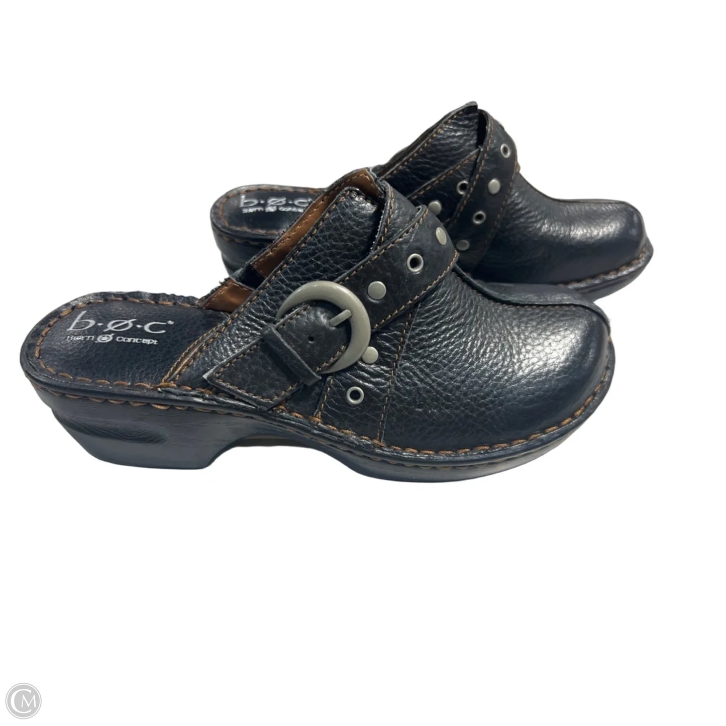 Shoes Heels Wedge By Born In Black, Size: 8.5