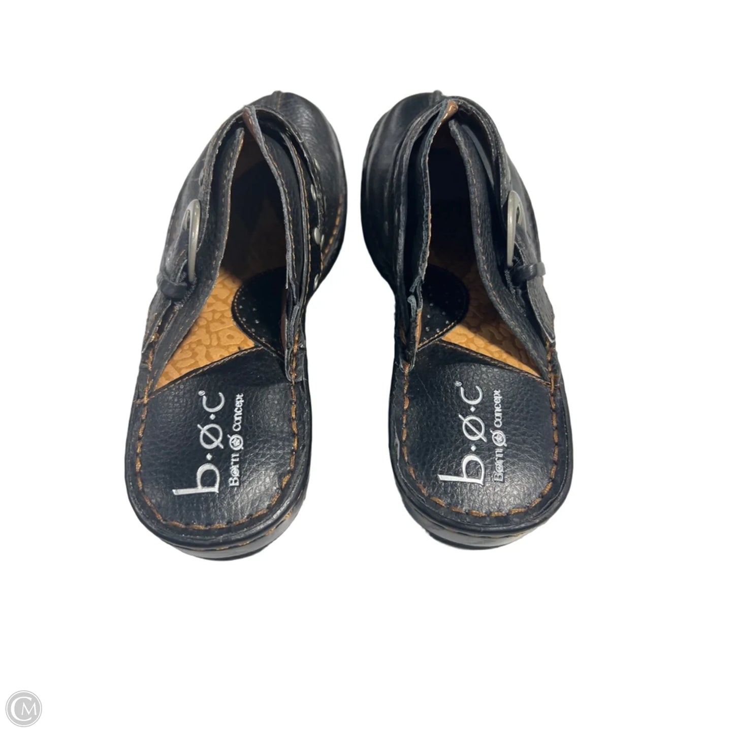 Shoes Heels Wedge By Born In Black, Size: 8.5