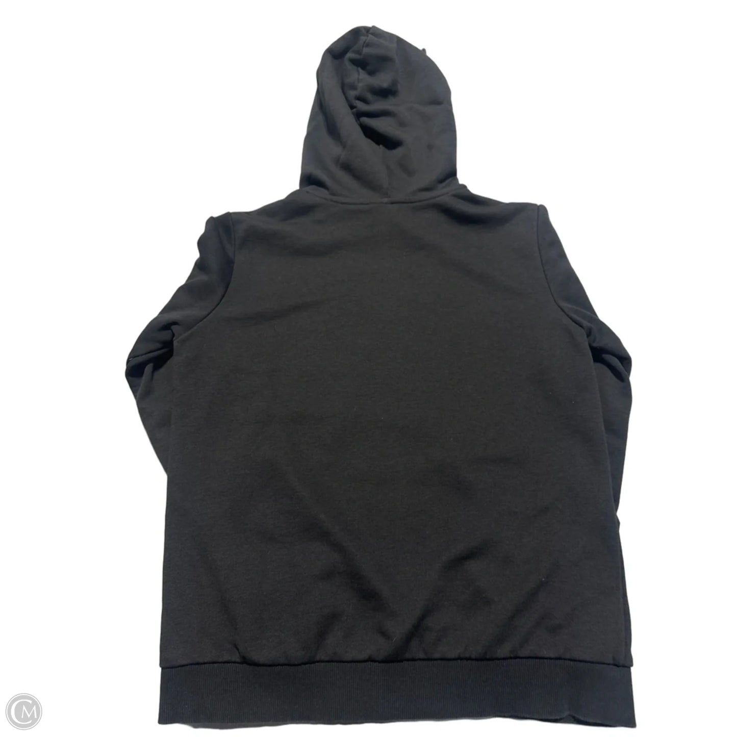 Sweatshirt Hoodie By Adidas In Black, Size: M