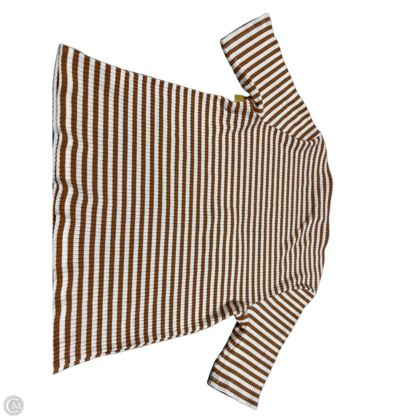 Top 3/4 Sleeve By Old Navy In Striped Pattern, Size: Xl