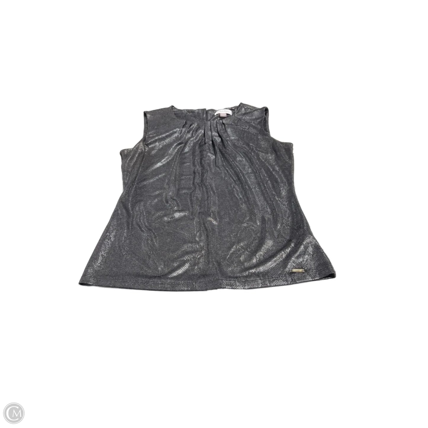 Tank Top By Calvin Klein In Snakeskin Print, Size: M