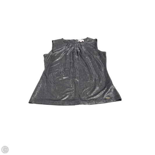 Tank Top By Calvin Klein In Snakeskin Print, Size: M