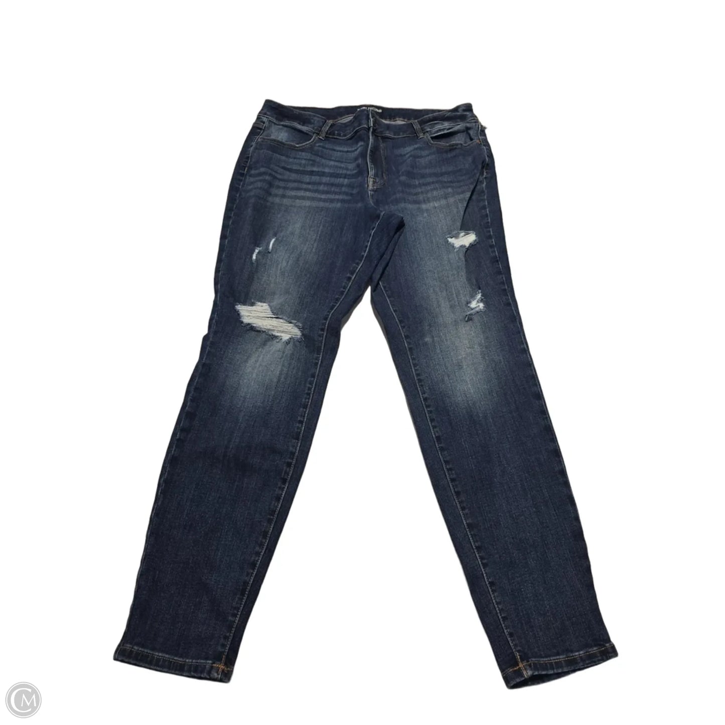 Jeans Skinny By Maurices In Blue Denim, Size: 20